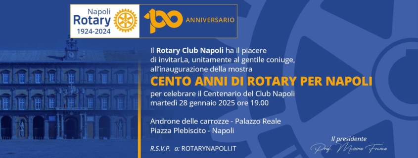 Invito Mostra 100 anni